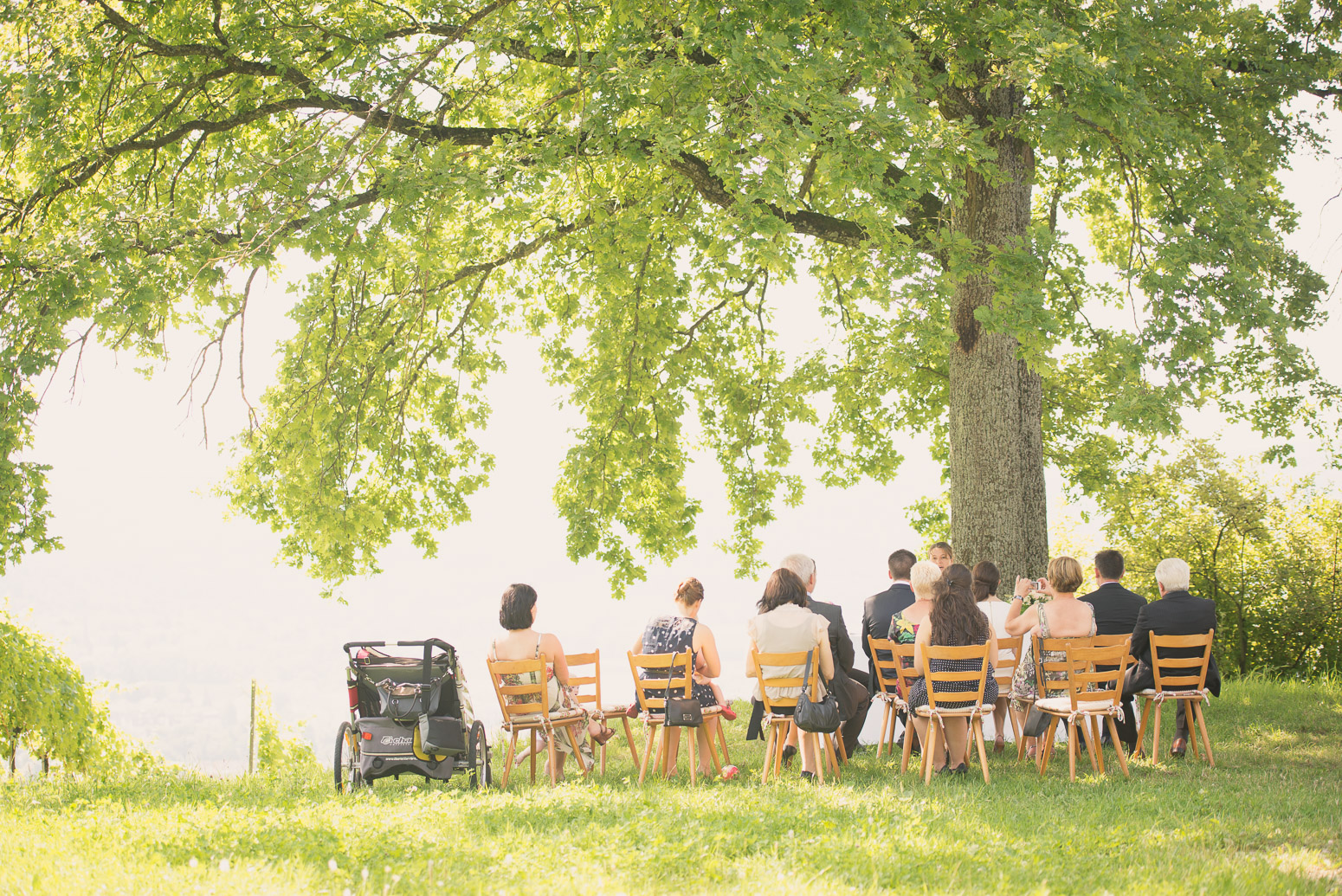 Hochzeitsreportage in Schorndorf bei Regen und Sonne