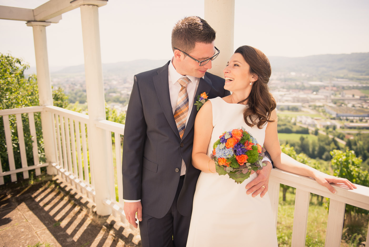 Hochzeitsreportage in Schorndorf bei Regen und Sonne