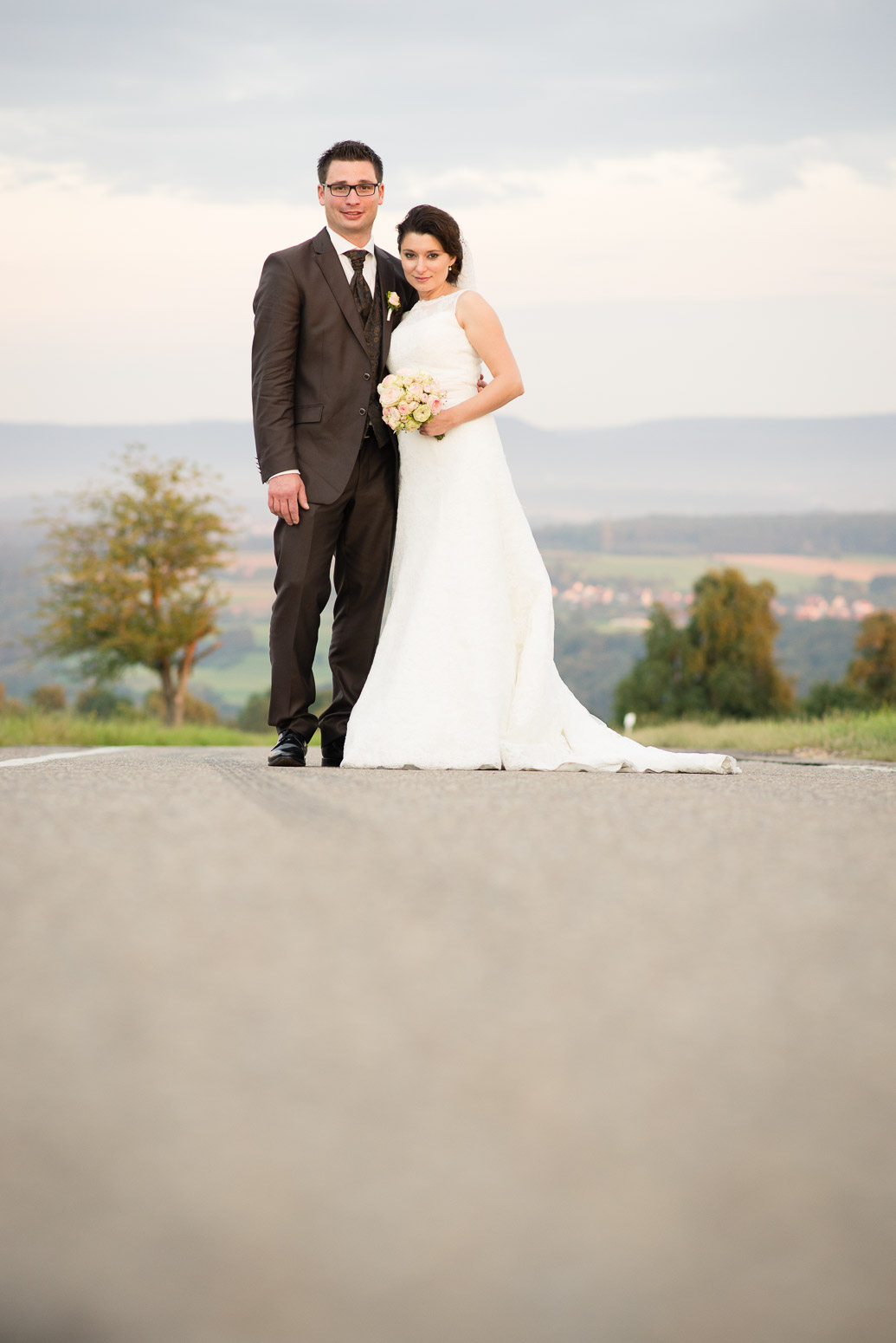 Hochzeitsreportage in Schorndorf bei Regen und Sonne