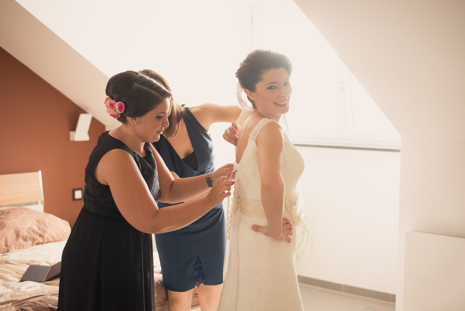 Hochzeitsreportage in Schorndorf bei Regen und Sonne