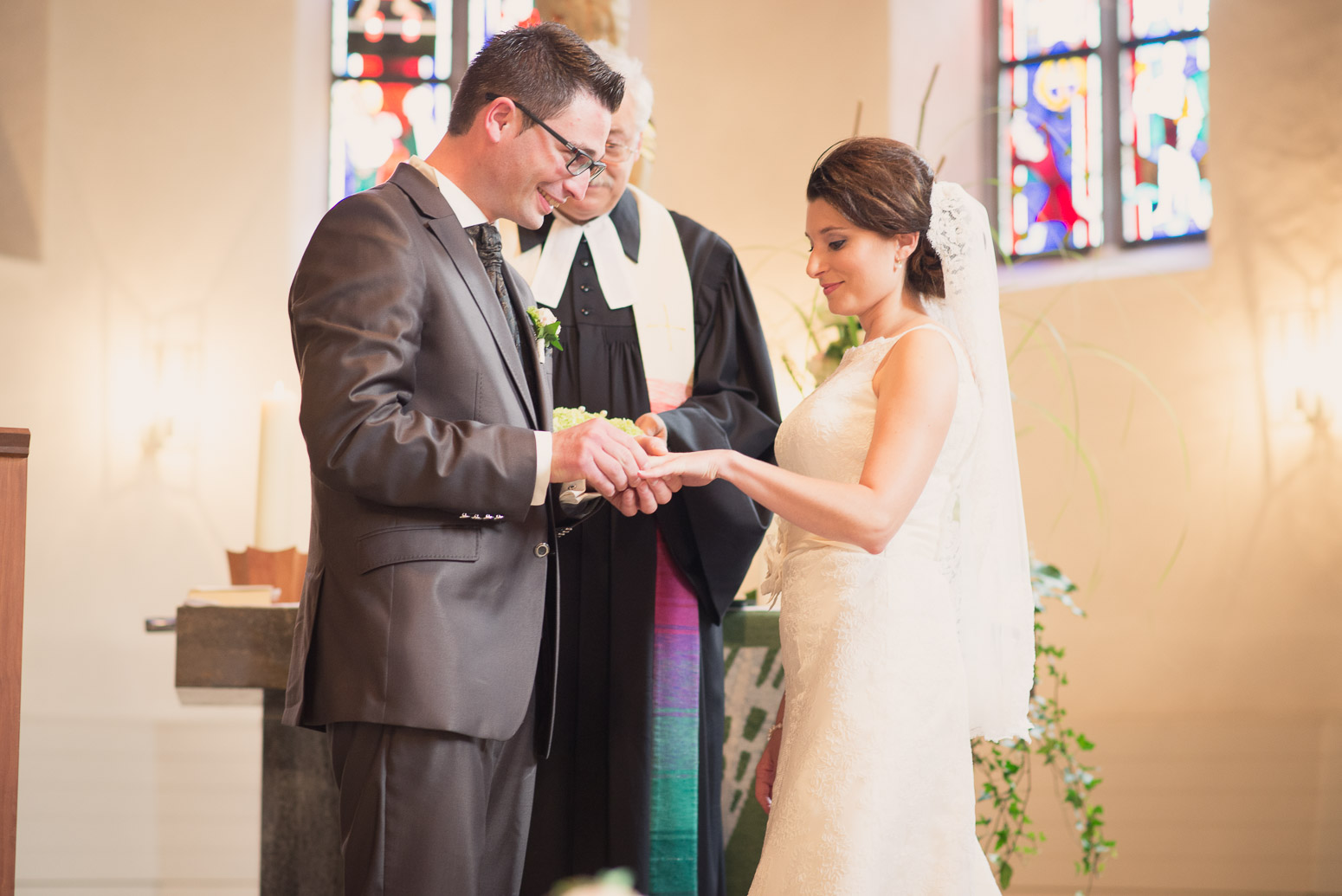 Hochzeitsreportage in Schorndorf bei Regen und Sonne