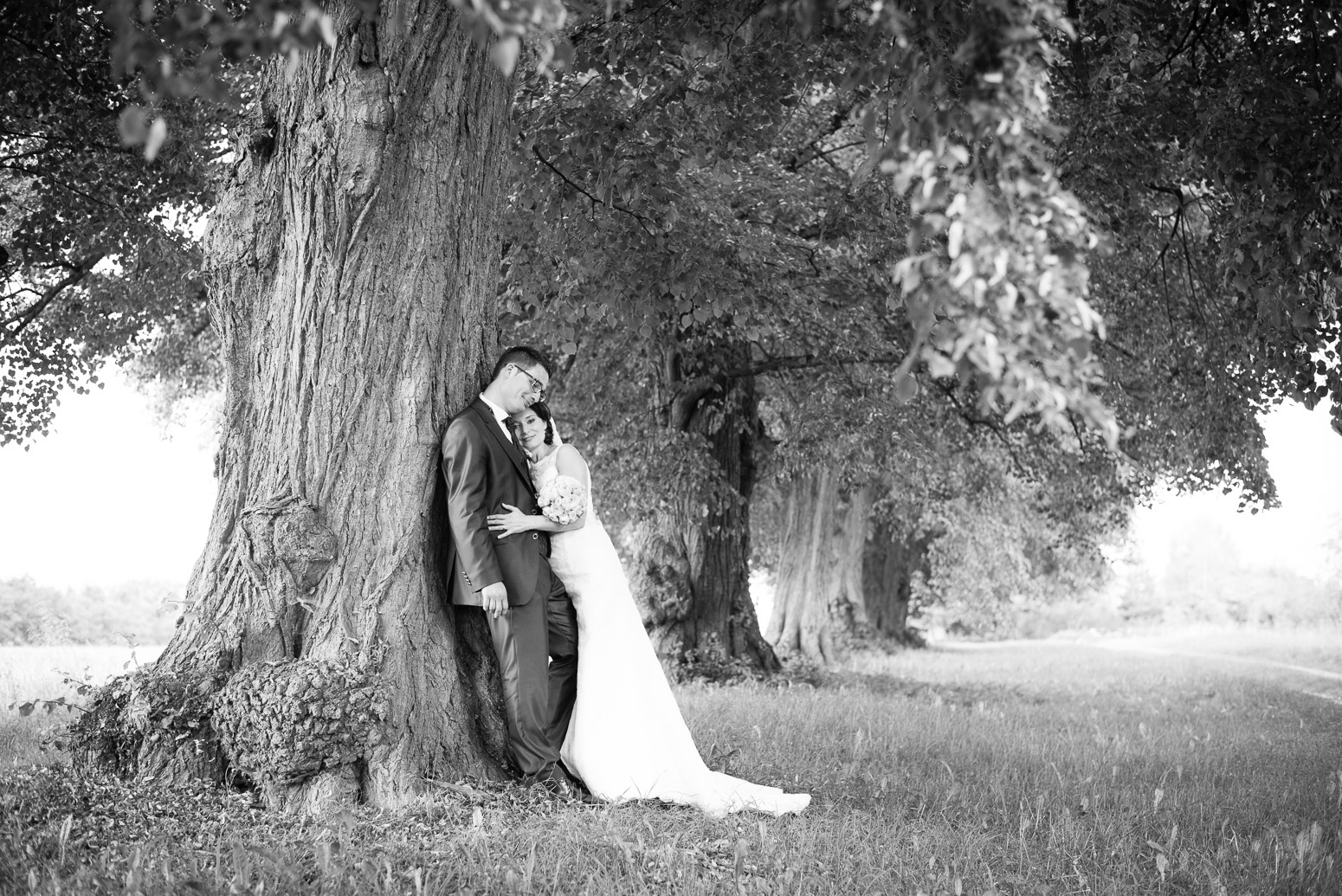 Hochzeitsreportage in Schorndorf bei Regen und Sonne