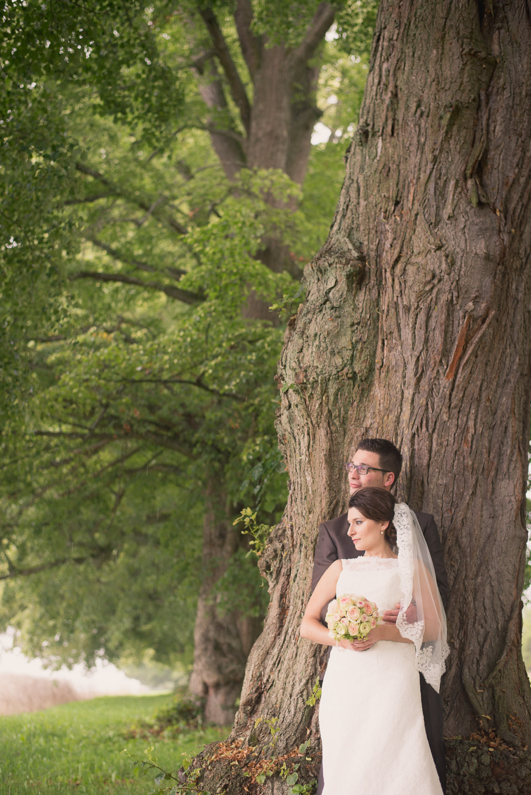 Hochzeitsreportage in Schorndorf bei Regen und Sonne