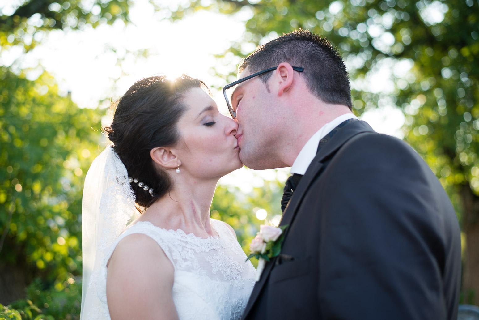 Hochzeitsreportage in Schorndorf bei Regen und Sonne