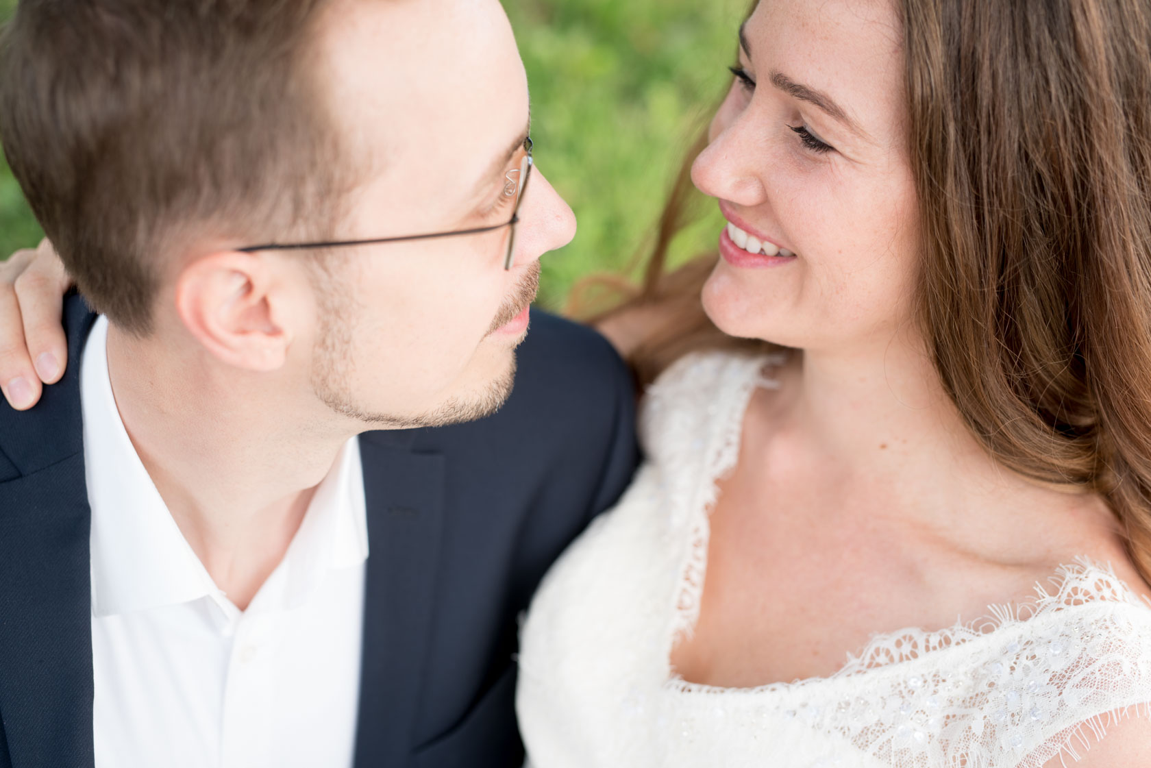 Brautpaarshooting für standesamtliche Hochzeit mit Christiane u