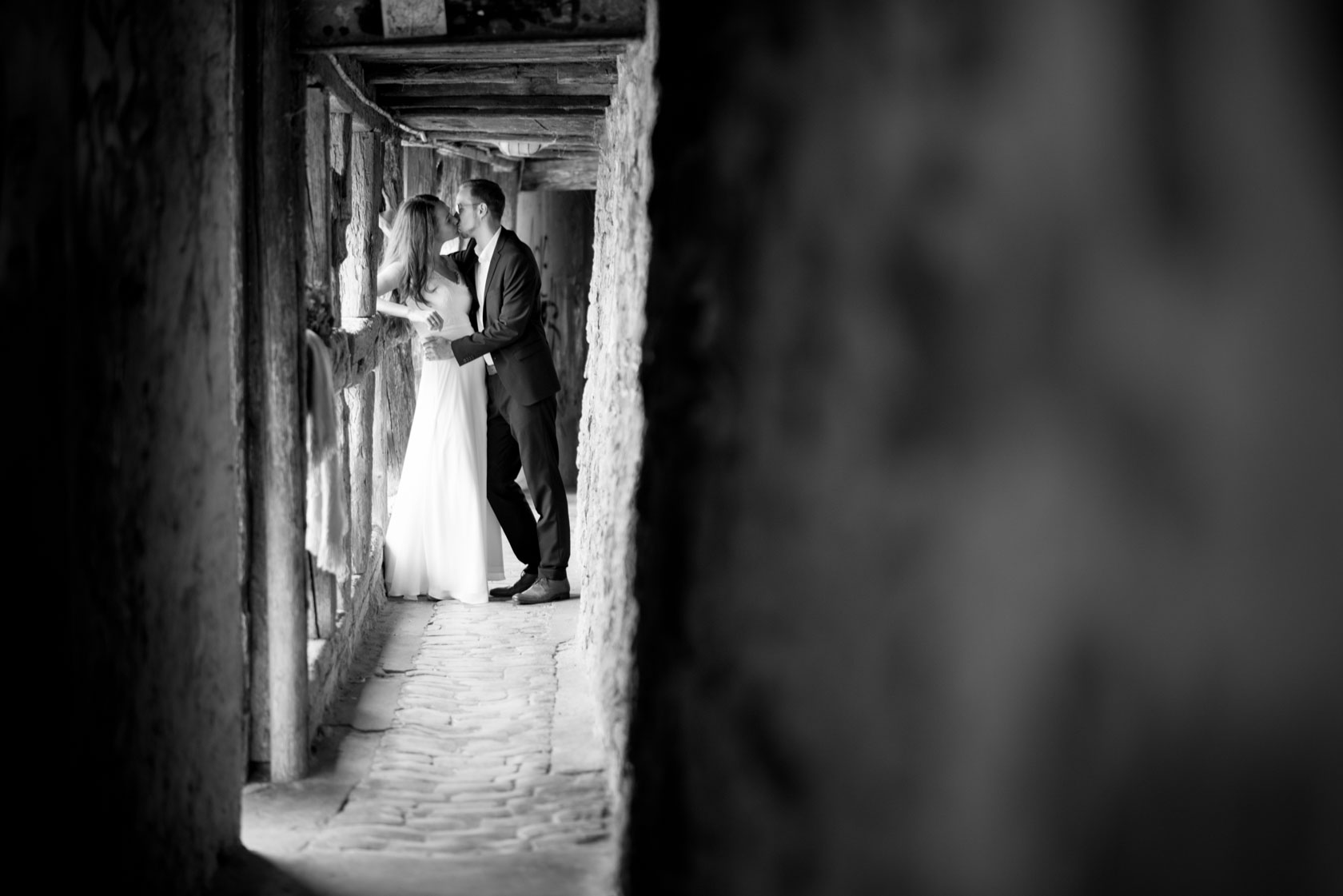 Brautpaarshooting für standesamtliche Hochzeit mit Christiane u